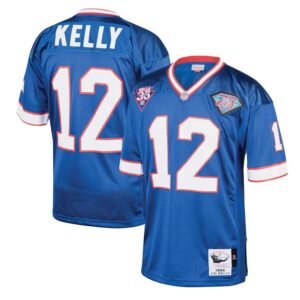 Jim Kelly Buffalo Bills 1994 Retro Throwback Jersey 12