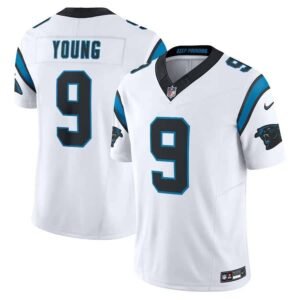 Bryce Young Carolina Panthers White Away Jersey 9