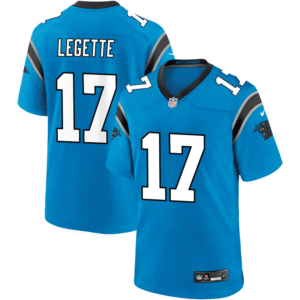 Xavier Legette Carolina Panthers Blue Home Jersey 17
