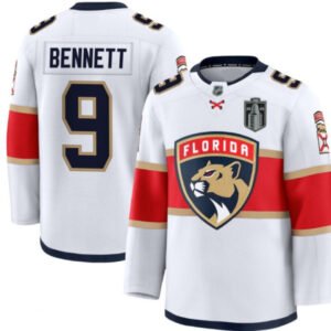 Any Player Custom Florida Panthers 2025 Stanley Cup Finals White Away Jersey
