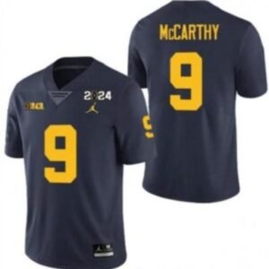 Any Player Custom Michigan Wolverines 2023-2024 National Championship Jersey