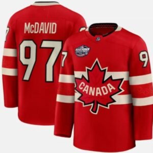 Any Player Custom Team Canada 4 Nations Face Off Red Maple Leaf Jersey