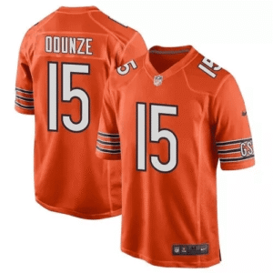 Rome Odunze Chicago Bears Orange Alternate Jersey 15