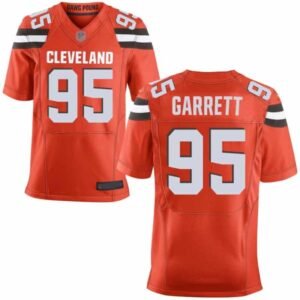 Myles Garrett Cleveland Browns Orange Game Jersey 95