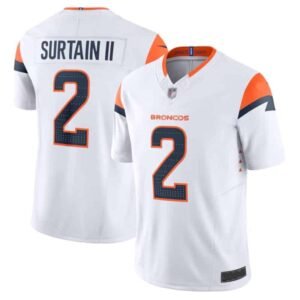 Patrick Surtain White Away Game Jersey 2