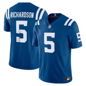 Anthony Richardson Indianapolis Colts Blue Game Jersey 5