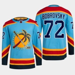 Sergei Bobrovski Florida Panthers Blue Alternate Jersey 72