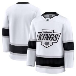 Custom Los Angeles Kings White Away Jersey