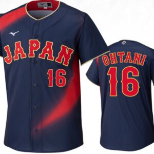 Any Player Custom Samurai Japan 2026 World Baseball Classic Away Jersey