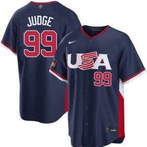 Any Player Custom Team USA 2026 World Baseball Classic Blue Home Jersey