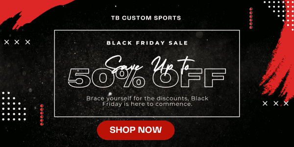 Black and Red Memphis Black Friday Sale Banner Landscape